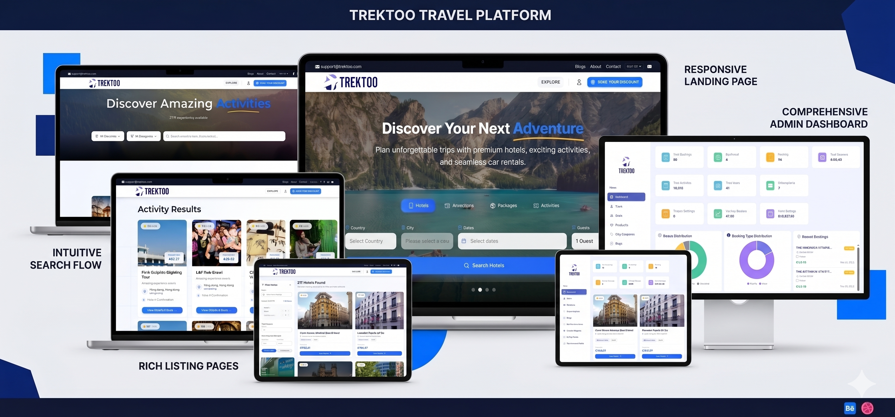 Trektoo — Travel Booking Platform